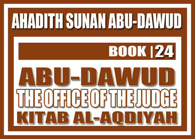 Sunan Abu-Dawud - Book 24